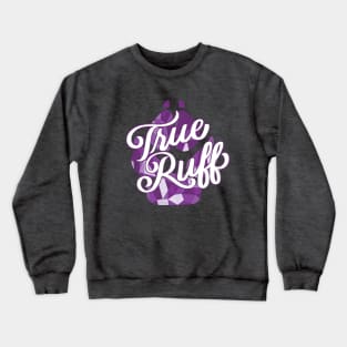 True Ruff Purple Paw Crewneck Sweatshirt